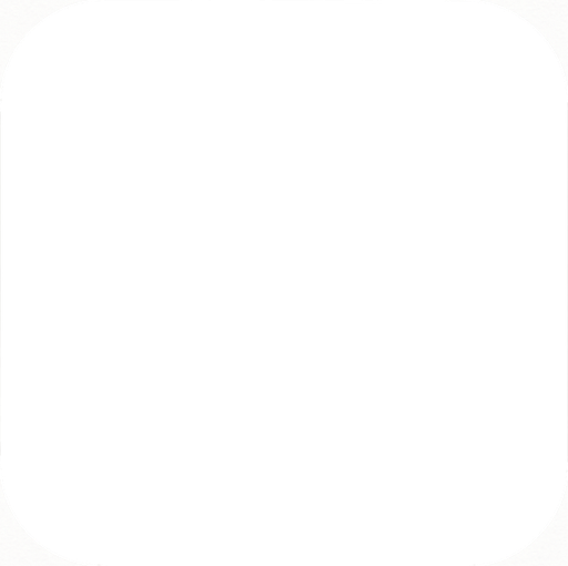 Cuadrado con los bordes redondeado negro.
In-Game asset.  2d.  High contrast.  No shadows