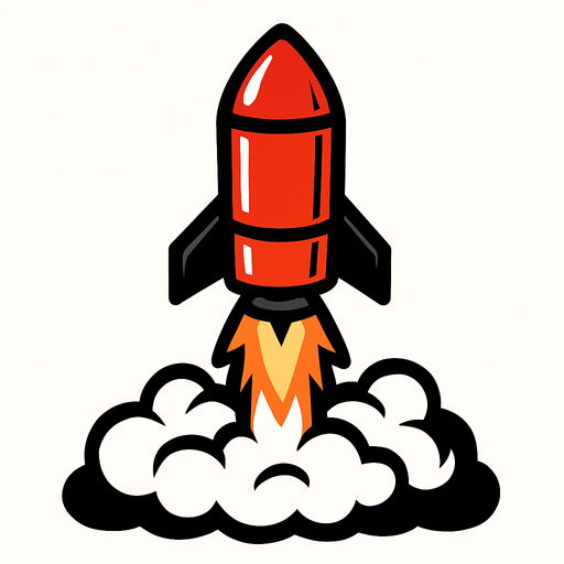 Misil rikdad upp.
In-Game asset.  2d.  High contrast.  No shadows