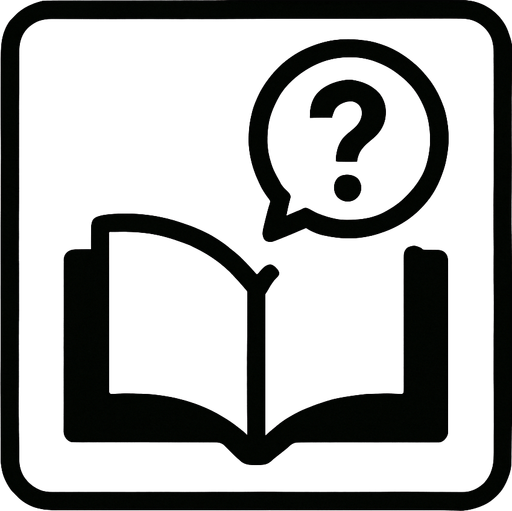 Minimalist icon for general topics.
In-Game asset.  2d.  High contrast.  No shadows