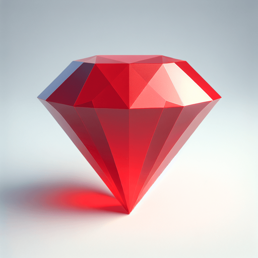 3d red diamond.
In-Game asset. 3d. Blank background. High contrast. No shadows.