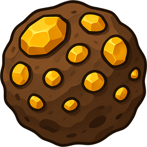 метеорит с золотой рудой