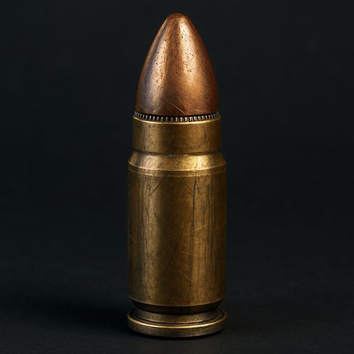 A realistic looking bullet. Add cool details. Please..
Half 3D.