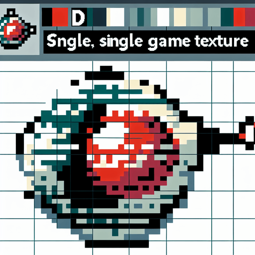 16 bit sprite of a christmas ornament Single Game Texture. In-Game asset. 2d. Blank background. High contrast. No shadows.