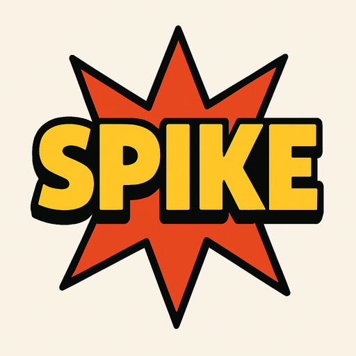 SPIKE.
In-Game asset.  2d.  High contrast.  No shadows