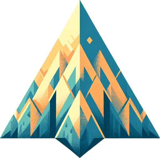 Triangle
=
Single Game Texture. In-Game asset. 2d. Blank background. High contrast. No shadows.