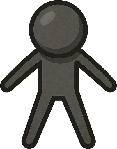 stickman top view.
In-Game asset