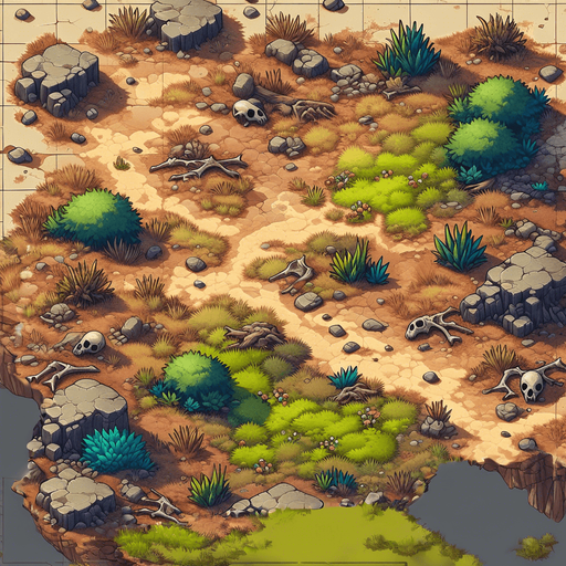 Added more scenery such as cliffs