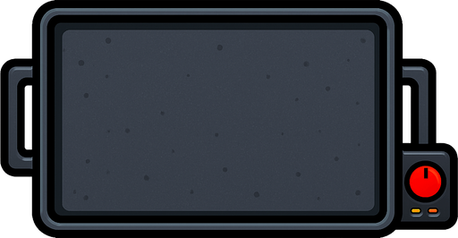 1800x400 not rotated not rounded Griddle.
In-Game asset.  2d. 2d 2d 2d topdown view topdown view  High contrast.  No shadows