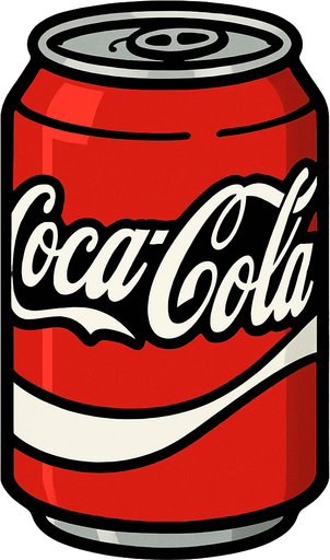 Coca Cola.
In-Game asset.  2d.  High contrast.  No shadows