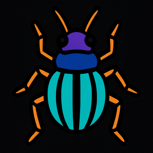 Insecte.
In-Game asset.  2d.  High contrast.  No shadows