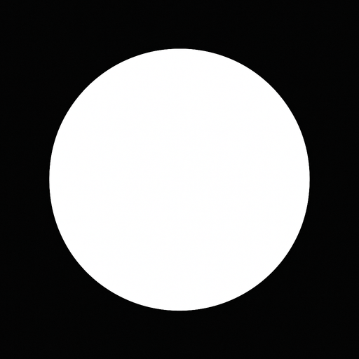 circulo blanco sin bordes.
In-Game asset.  2d.  High contrast.  No shadows