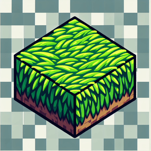 Block like a grass.
Single Game Texture. In-Game asset. 2d. Blank background. High contrast. No shadows.