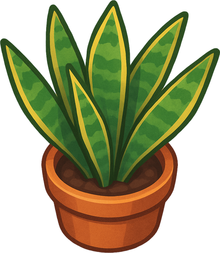 A typical office plant. Cute soft graphics. soft ambient light. semi-matte to satin surfaces. naturalistic with slight saturation boost colors. 
In-Game asset.  2d.  High contrast.  No shadows. top down..
In-Game asset.  2d.  High contrast.  No shadows