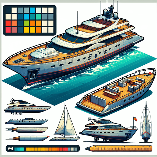 Yatch.
Single Game Texture.  In-Game asset.  2d.  Blank background.  No shadows