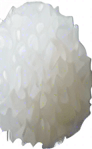 Long and thin white rice