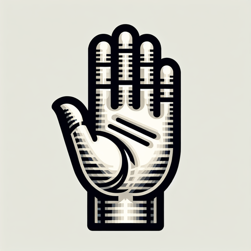 Рука белая. Иконка.
Single Game Texture.  In-Game asset.  2d.  Blank background.  High contrast.  No shadows