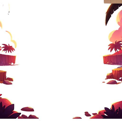 cartoon beack background. all sand. sunset..
Single Game Texture. In-Game asset. 2d. Blank background. High contrast. No shadows.