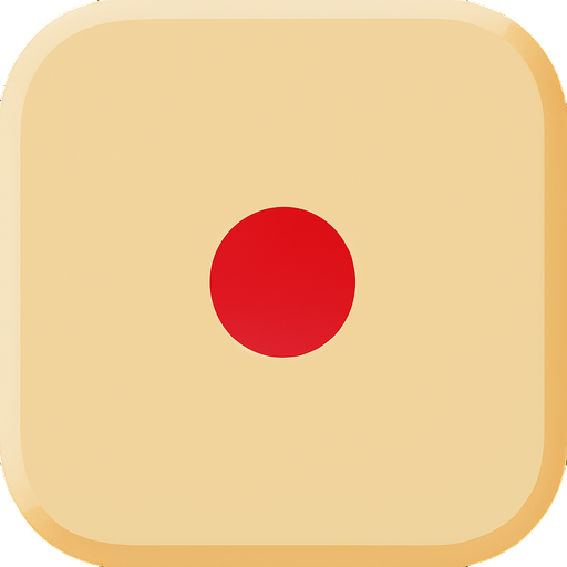 Zar 4 değil, zar 1 olsun. İçi siyah değil kırmızı olsun.