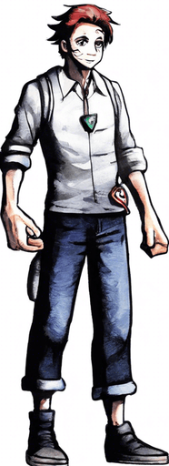 Let him turn left and face the hero