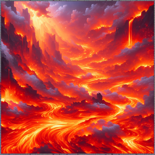 Lava world imagination.
Single Game Texture. In-Game asset. 2d. Blank background. High contrast. No shadows.