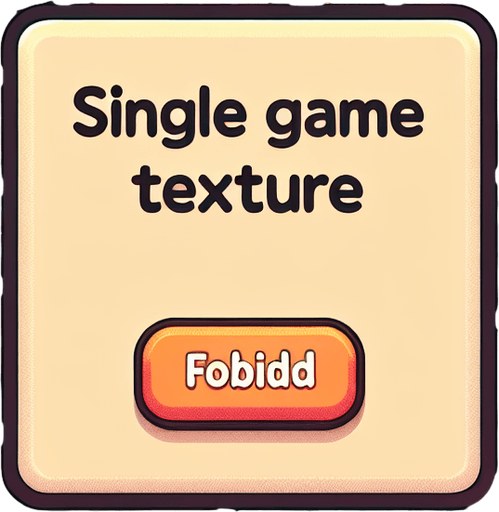 vietate caramelle.
Single Game Texture. In-Game asset. 2d. Blank background. High contrast. No shadows.