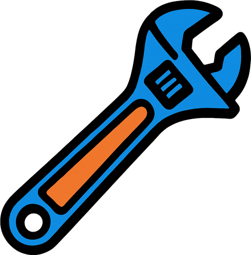 LLAVE INGLESA.
In-Game asset.  2d.  High contrast.  No shadows