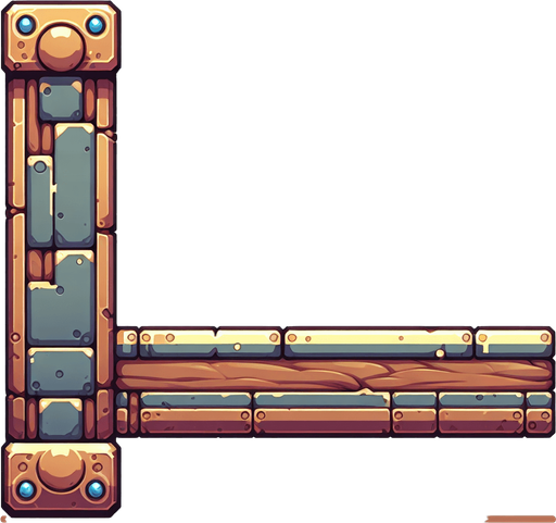 long thick horizontal bar.
Single Game Texture. In-Game asset. 2d. Blank background. High contrast. No shadows.