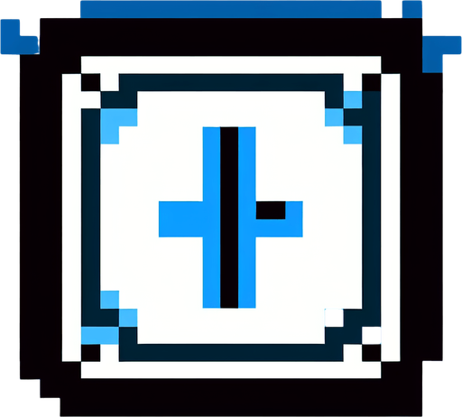 blue text saying "+1". pixelated. 8 bit..
Single Game Texture. In-Game asset. 2d. Blank background. High contrast. No shadows.