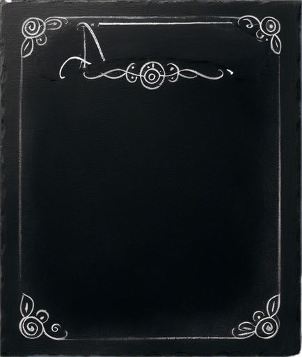 "NOVICE BLEND" handwritten in chalk