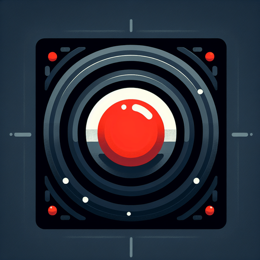 red dot.
Single Game Texture.  In-Game asset.  2d.  Blank background.  High contrast.  No shadows