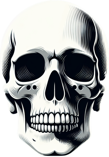 an icon of a skull