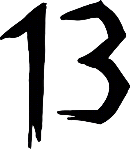 instead of the number 13 write the number 28 in similar style