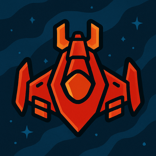 2d enemy spaceship arka plana uyumlu olsun.
In-Game asset.  2d.  High contrast.  No shadows