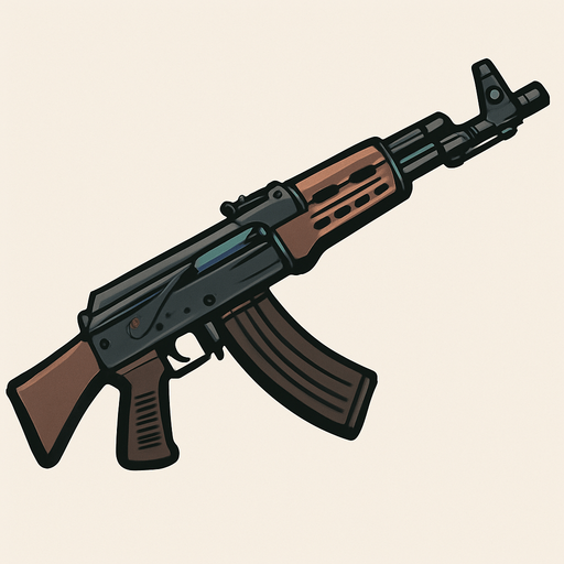 silah gerçek.
In-Game asset.  2d.  High contrast.  No shadows