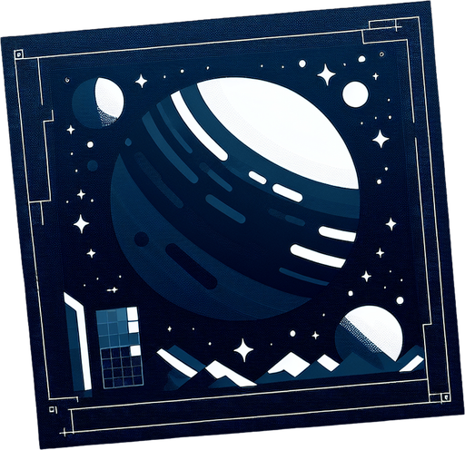 Background of space.
Single Game Texture. In-Game asset. 2d. Blank background. High contrast. No shadows.