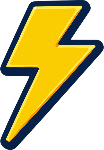 Thunder.
In-Game asset.  2d.  High contrast.  No shadows