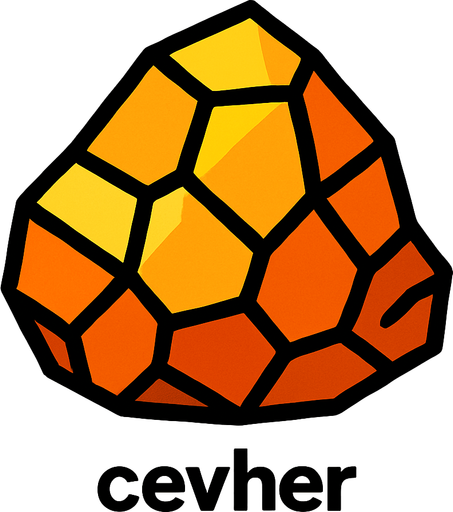 Cevher.
In-Game asset.  2d.  High contrast.  No shadows