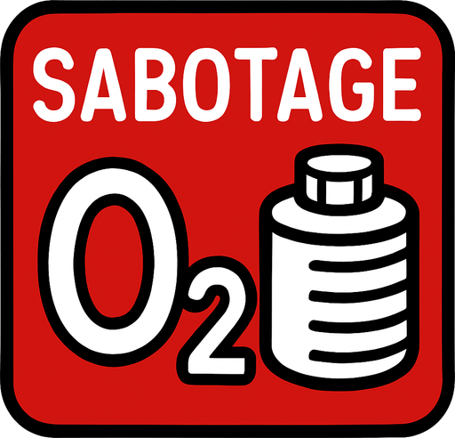 among us sabotageOxygenButton.
In-Game asset.  2d.  High contrast.  No shadows