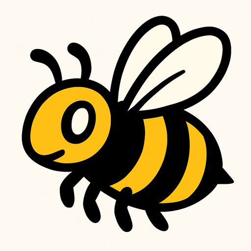 Bee.
In-Game asset.  2d.  High contrast.  No shadows