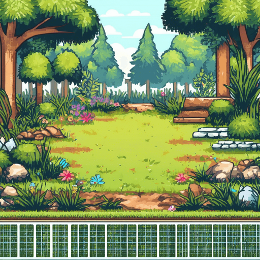 ekranın altını çimenlerin altını kahverengi yap