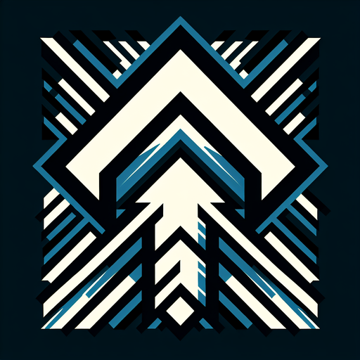 Стрелочка в верх Single Game Texture. In-Game asset. 2d. Blank background. High contrast. No shadows.