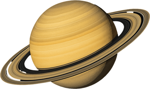 realistic saturn.
In-Game asset.  2d.  High contrast.  No shadows
