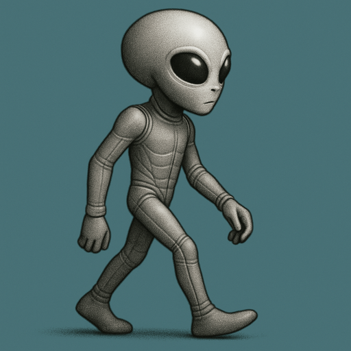 Create contact step of walking animation