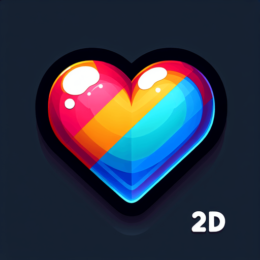 Heart.
Single Game Texture.  In-Game asset.  2d.  High contrast.  No shadows