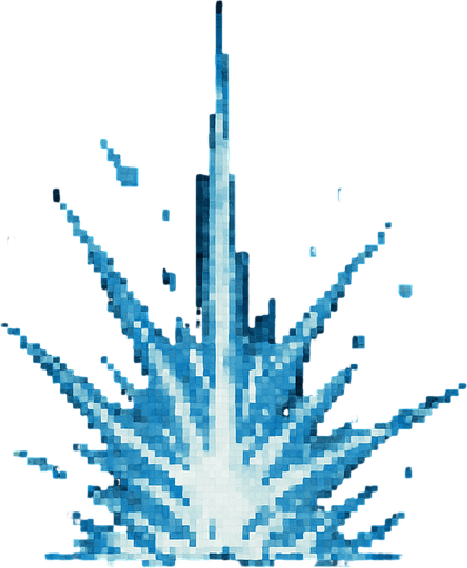Sadece freeze büyüsü yap insan olmasın Dark souls style 2d pixel art.
In-Game asset.  2d.  High contrast.  No shadows