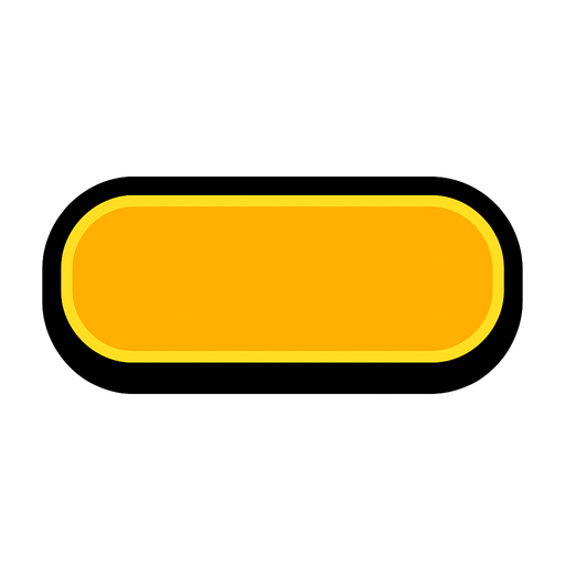 boton sin texto.
In-Game asset.  2d.  High contrast.  No shadows