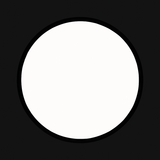 white ball.
In-Game asset.  2d.  High contrast.  No shadows