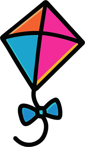 Kite.
In-Game asset.  2d.  High contrast.  No shadows