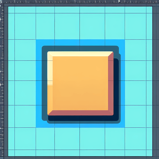 plain square, simple. clipart. 2d. Game asset. Blank background. High contrast. No shadows..