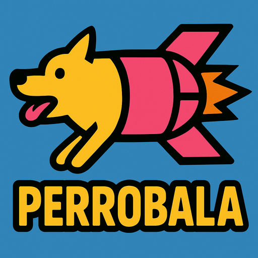 Perrobala.
In-Game asset.  2d.  High contrast.  No shadows